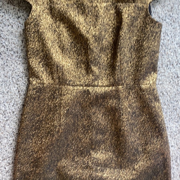 SOLD | Sparkly DVF Hadlie Two Mini Dress sz 12 - Picture 4 of 5